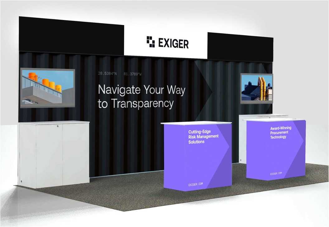 Gartner Exiger Booth 518 Gartner Exiger Booth 518